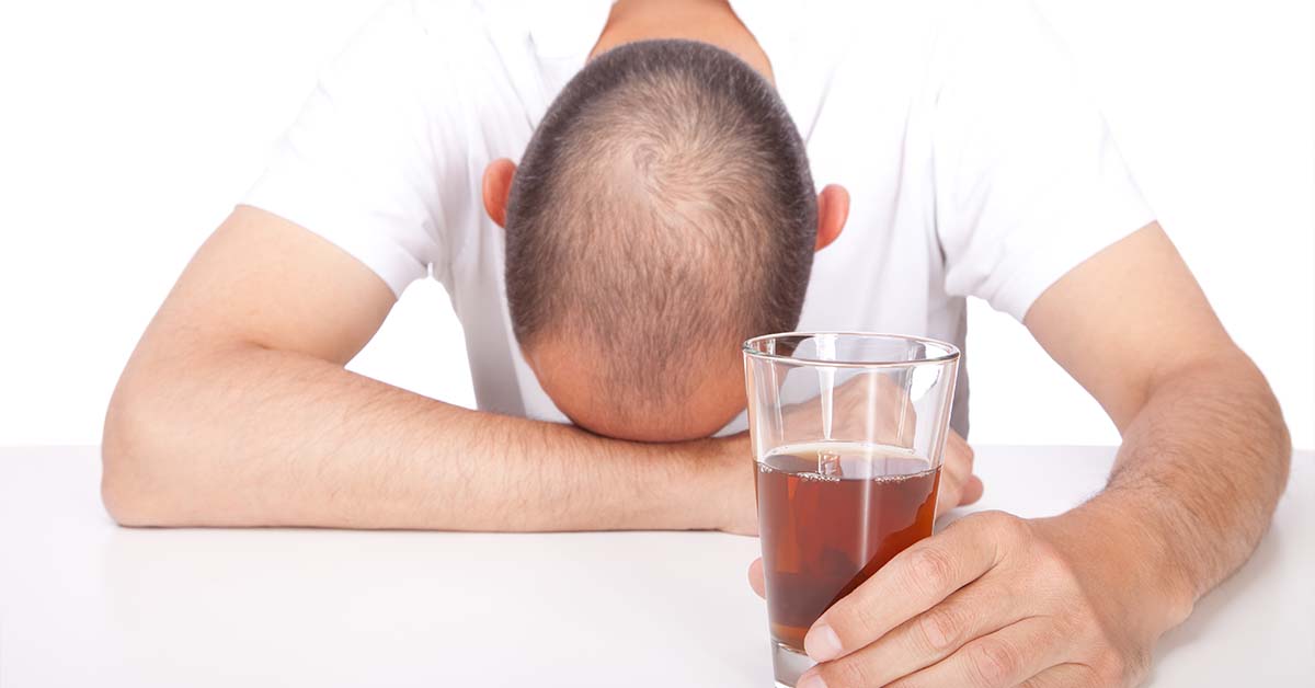 alcohol and hair loss